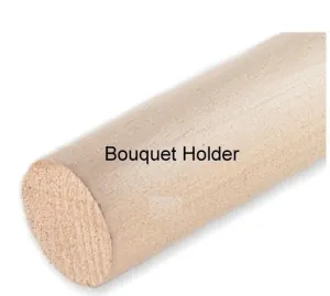 20pcs Wooden Bouquet Holder  WHS-020
