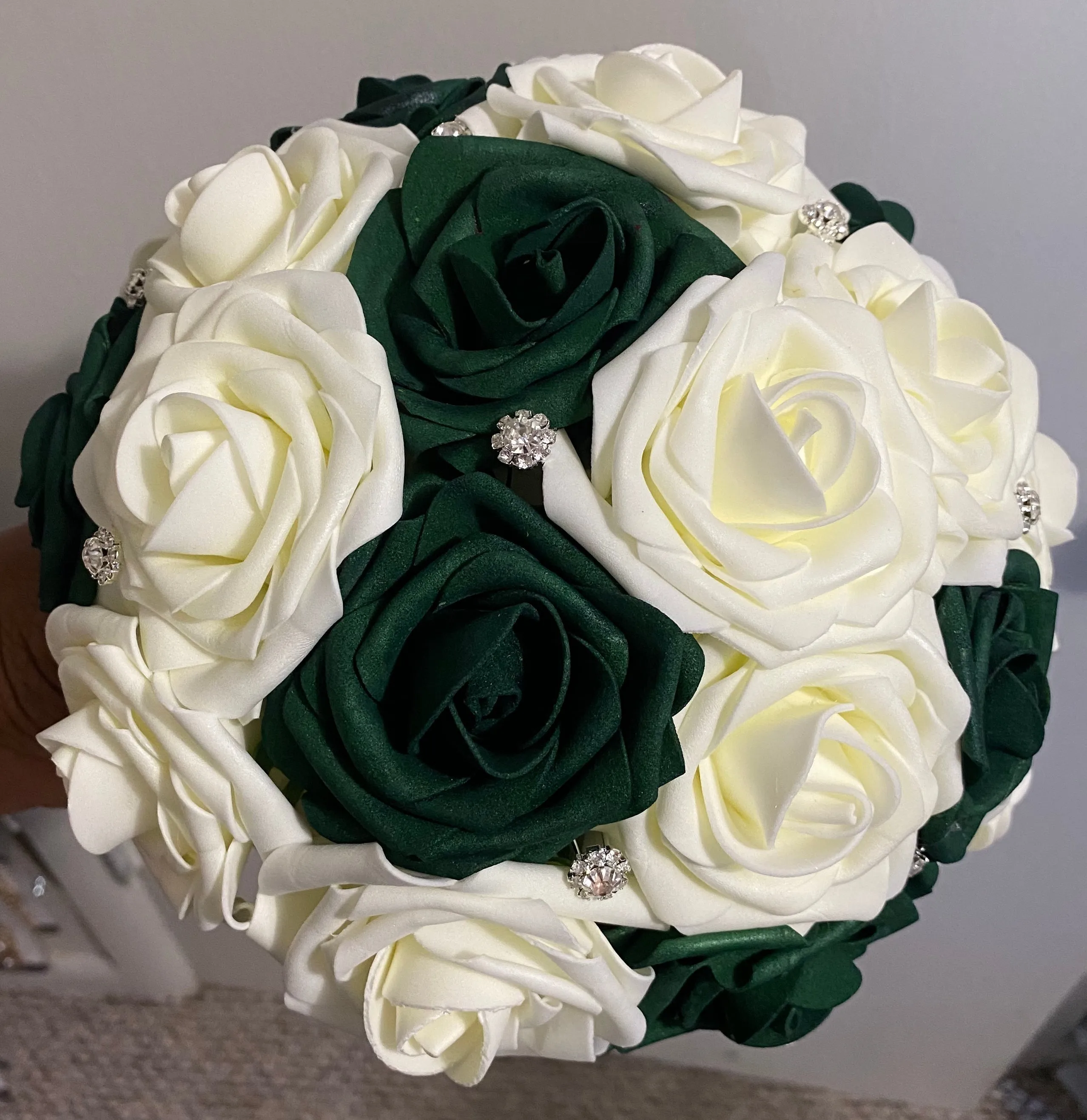 25pcs. Real Touch Foam Roses RT-201