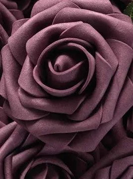 25pcs. Real Touch Foam Roses RT-201