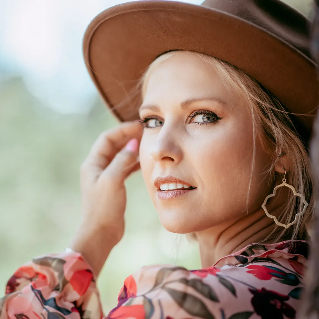 Haven Van Cleef Brushed Earrings