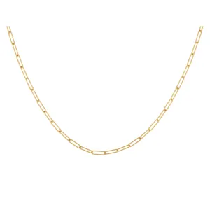 murkani anchor choker 18kt yellow gold plate CHYN12