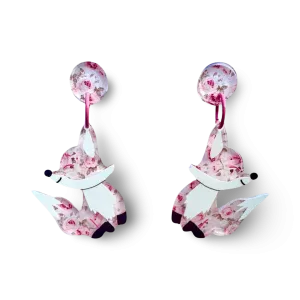 Rose the fox 🦊 - earrings - Set of 2