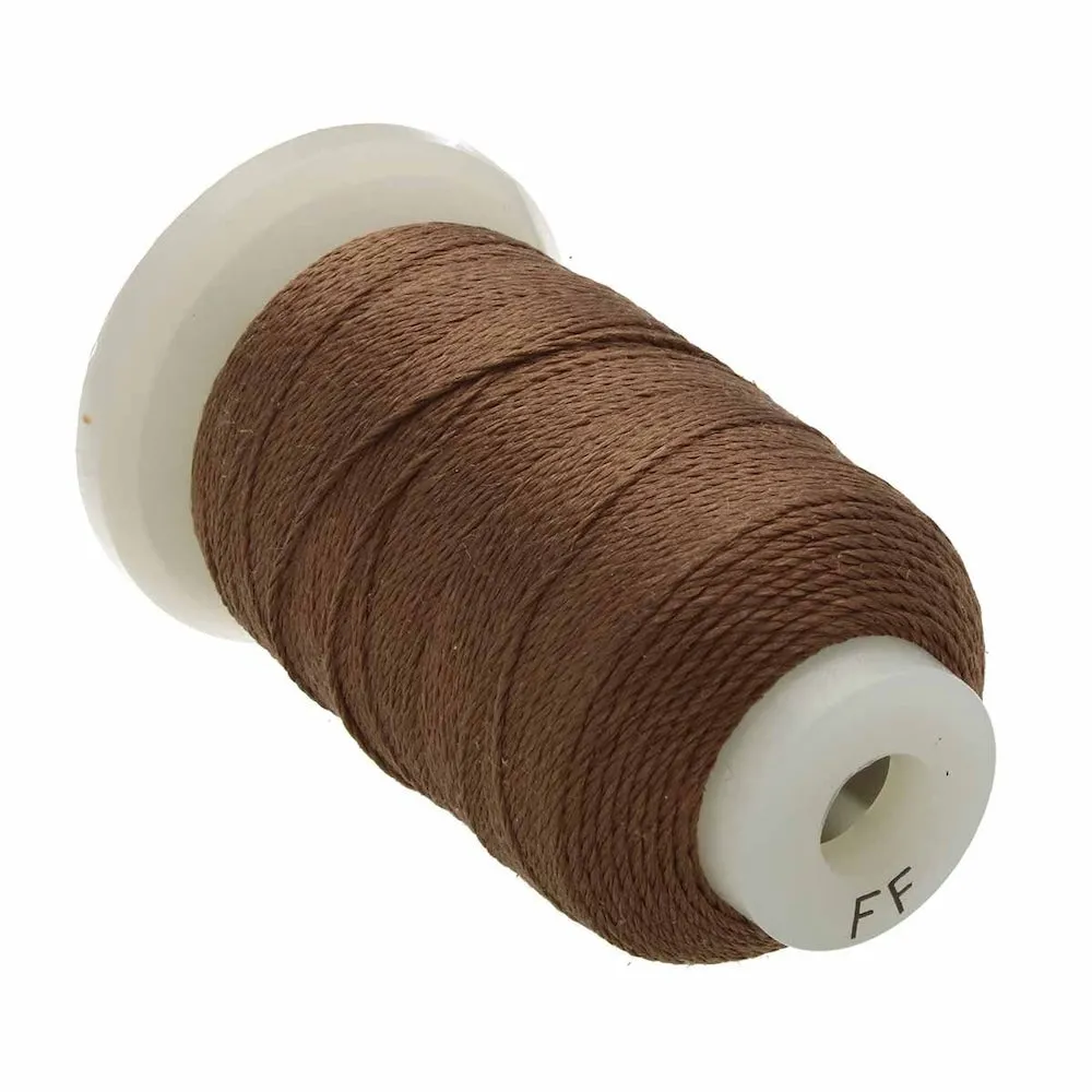 Silk Thread - CHESTNUT .38mm (10m)