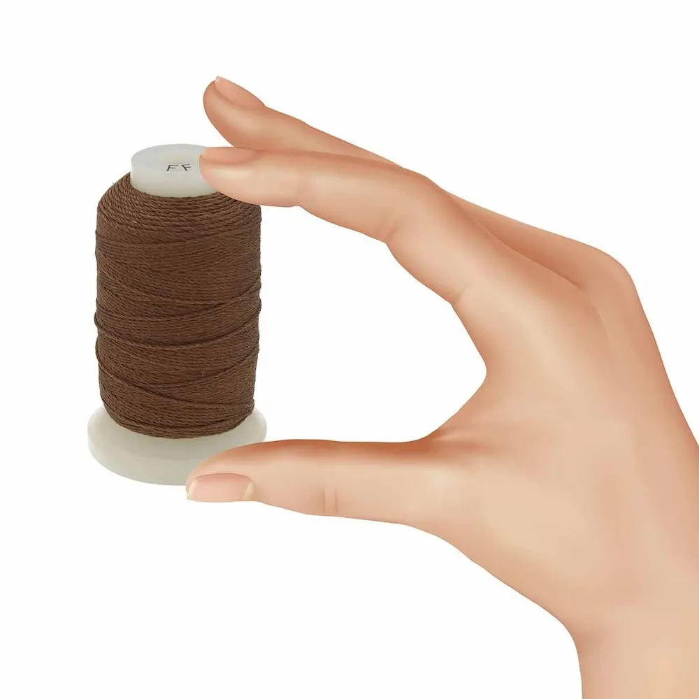 Silk Thread - CHESTNUT .38mm (10m)